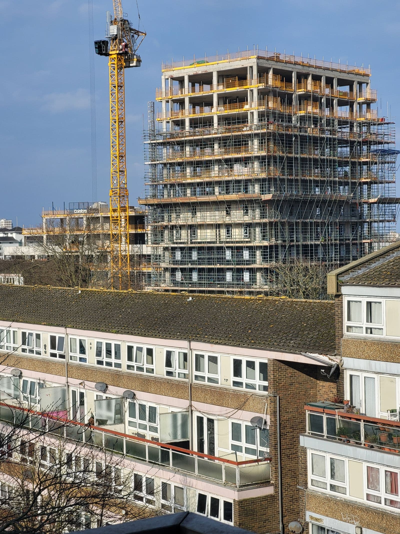 Saiban Infrastructure legacy construction site