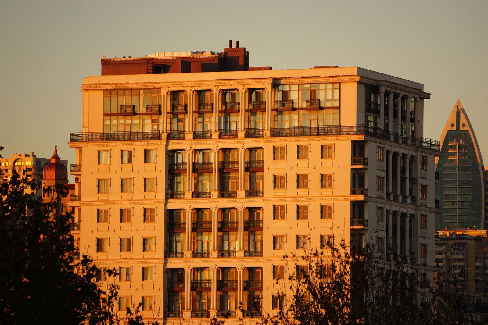 Modern residential building