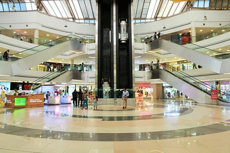 ATRIUM — ESCALATORS