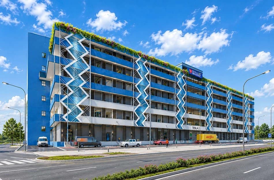 BUILDING — SIDE ELEVATION